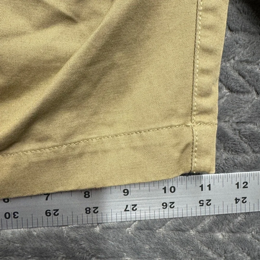 The North Face Chino Shorts 34 Khaki Excellent‎ Cotton Blend Stretch (1651)